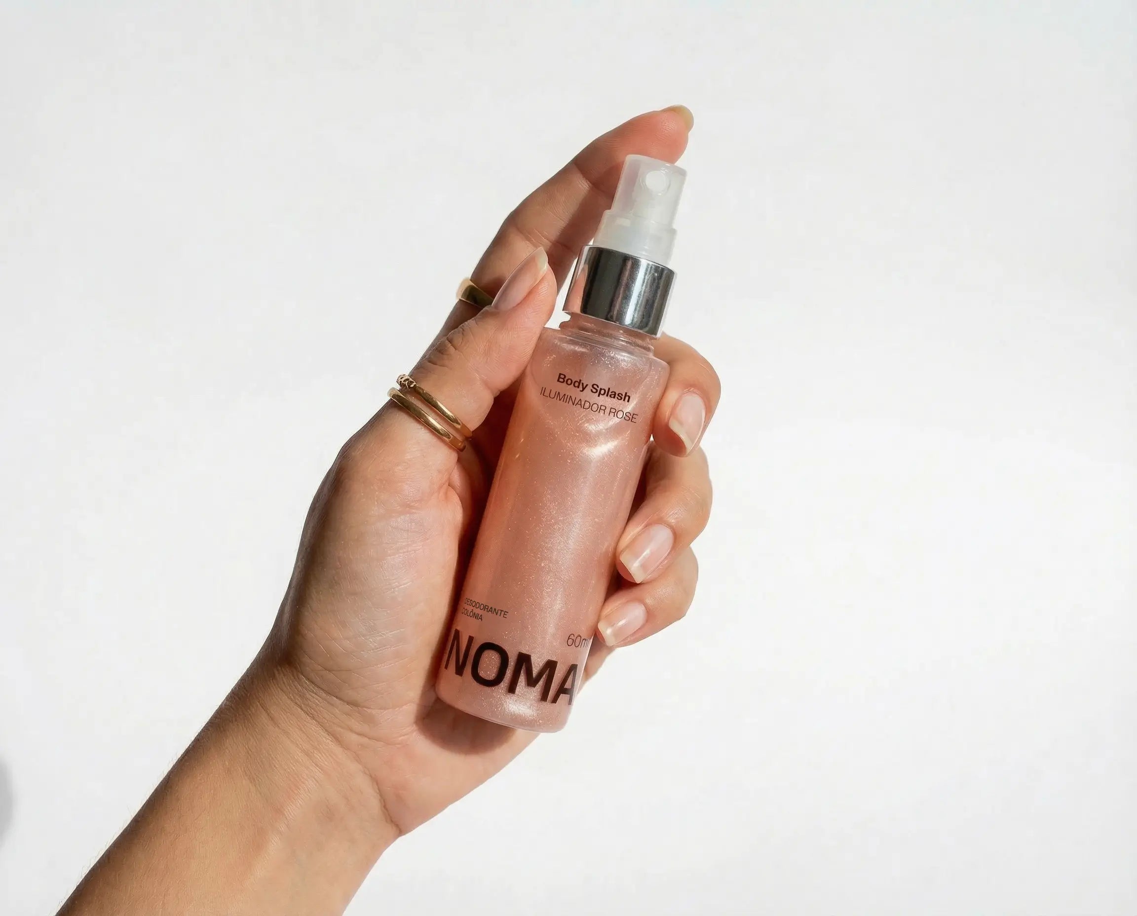 Mini Body Splash Iluminador - Rose